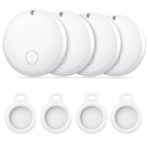 Smart Tag Android con Google Find Hub - Localizzatore Bluetooth Impermeabile Bianco