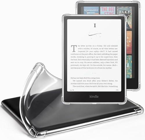 TQQ Custodia Trasparente TPU per Kindle Paperwhite 7