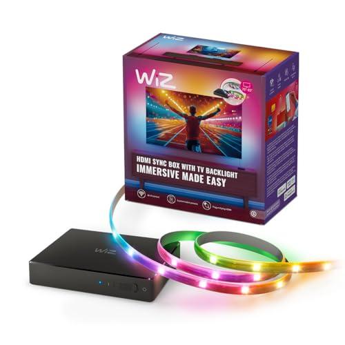 WiZ HDMI Sync Box con Retroilluminazione TV LED RGBIC per TV 75-85 pollici