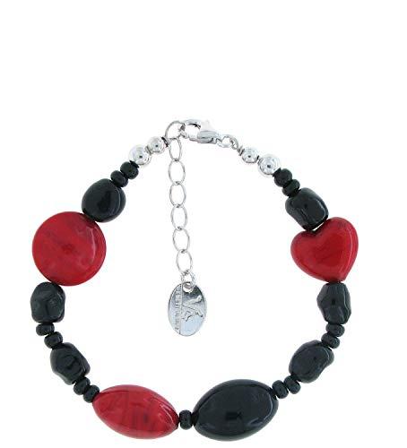 Bracciale Venetiaurum Donna Perle Murano Argento 925