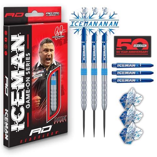 Red Dragon Gerwyn Iceman Price Game On Series 20g Freccette Punta in Acciaio