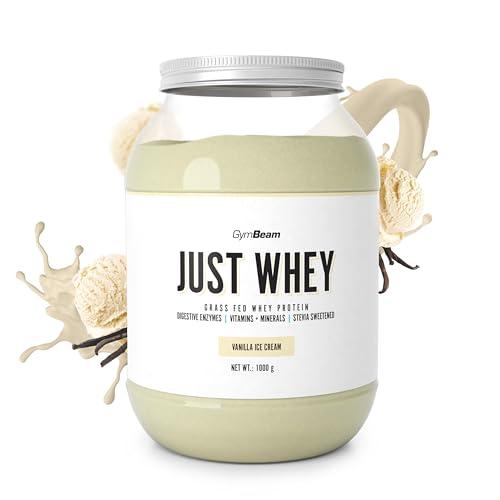GymBeam Just Whey, Proteine in Polvere Multicomponente da Siero di Latte - Gusto Vaniglia
