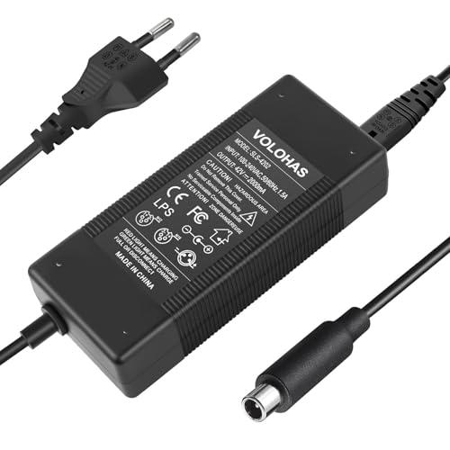 VOLOHAS Caricabatterie 42V 2A per Scooter Elettrici Xiaomi e Segway Ninebot