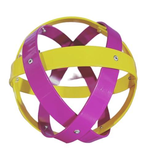 Genesa Crystal - Armonizzatore Energetico Giallo e Fucsia Ø 16 cm