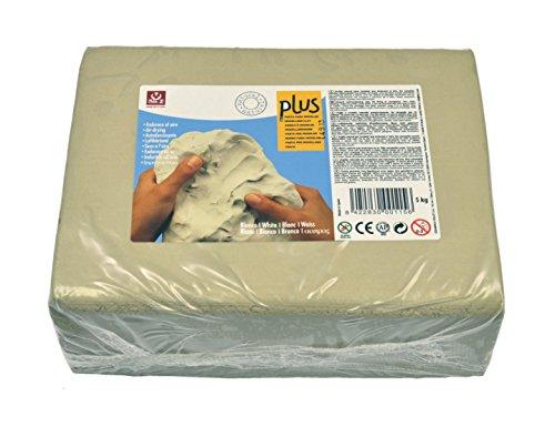 Sio2 Plus - Argilla da modellare bianca, 5 kg