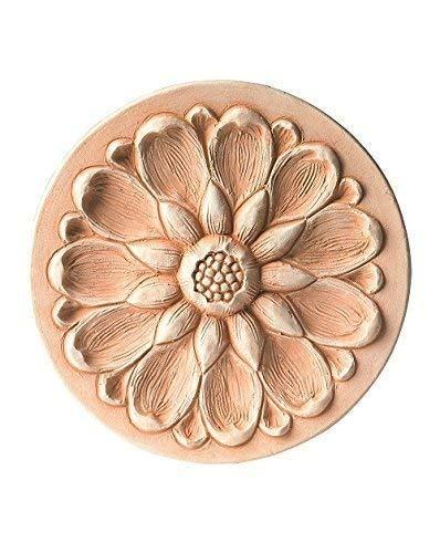 Rosone Margherita in Terracotta Artigianale - Decorazione Murale Made in Italy