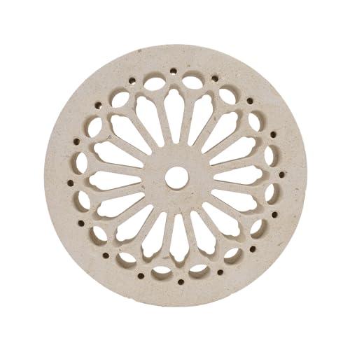 Griglia di aerazione in Pietra Leccese con rete anti-insetti - Monteduro GRPL026