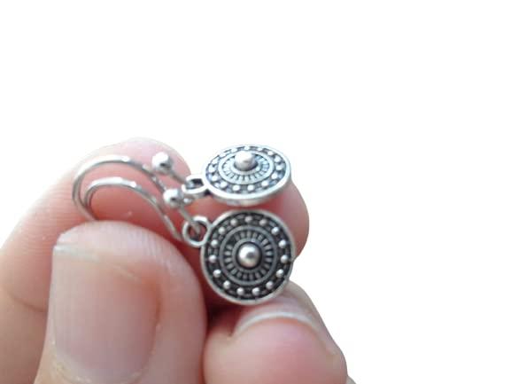 ✿ ORECCHINI RONDELLE MANDALA NUPSIE ✿ piccoli orecchini a gancio