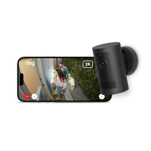Ring Outdoor Camera Plus: Videocamera di sicurezza 2K per esterni con Ring Vision