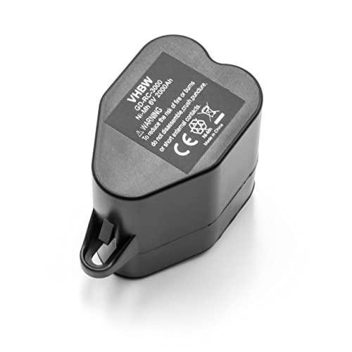 vhbw 1x batteria compatibile con Kärcher Robocleaner RC 4.000, RC4000, RC3000 home cleaner (2000mAh, 6V, NiMH)