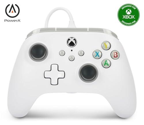 PowerA Controller Cablato per Xbox Series X|S - Bianco