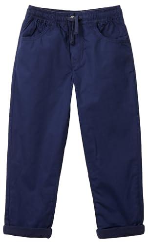 United Colors of Benetton Pantalone Jogger in Popeline con Dettagli Ricamati