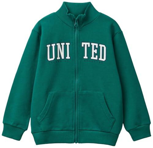 United Colors of Benetton Giacca Felpa Full Zip con Logo