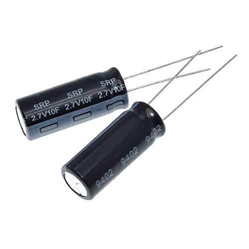 Condensatori elettrolitici cilindrici ad alta potenza 2,7V 10F 10x26mm