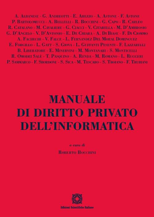 Manuale di diritto privato dell'informatica