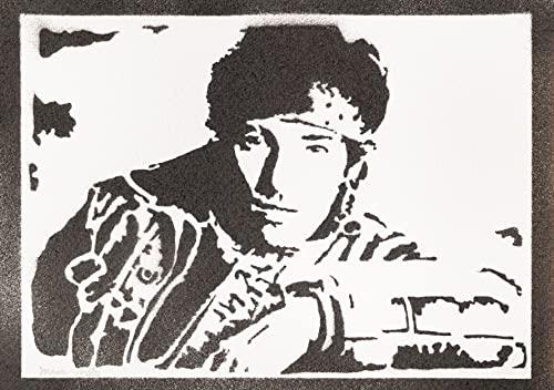 Moreno-Mata Autentici Graffiti Fatti a Mano Bruce Springsteen