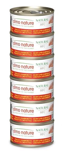 Almo Nature HFC Natural Pollo e Gamberetti - Multipack Gatto