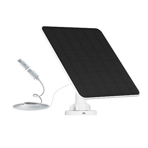 Pannello Solare 6W per Telecamera di Sicurezza con Cavo USB