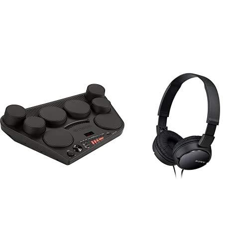 Yamaha DD-75 Batteria Elettronica Portatile con Cuffie Sony MDR-ZX110