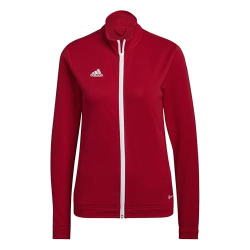 Adidas Entrada 22 Track Jacket Donna, Rosso Potenza 2