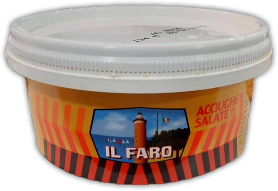 Acciughe Salate Lavorate a Mano - Confezione da 1 kg