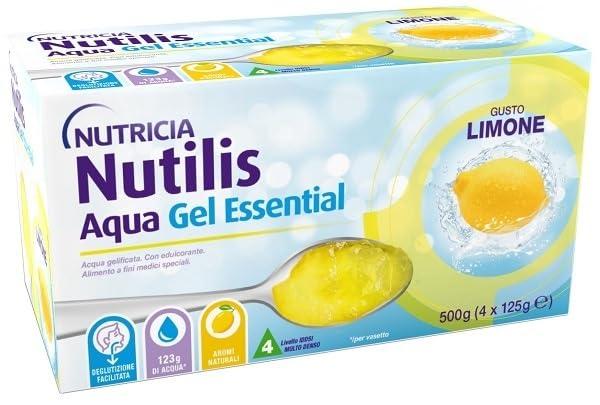 Nutilis Aqua Gel Limone 4x125g