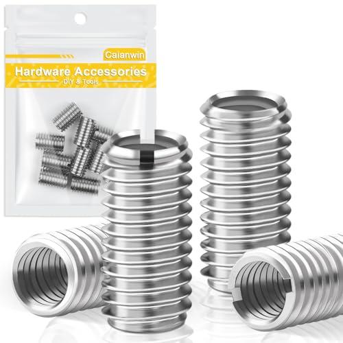 Caianwin Inserti Filettati M10 su M8 in Acciaio Inox per Riparazione Filettatura (10 Pezzi)