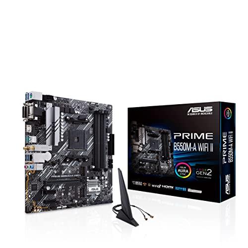 ASUS PRIME B550M-A WiFi II - Scheda Madre MicroATX AMD AM4