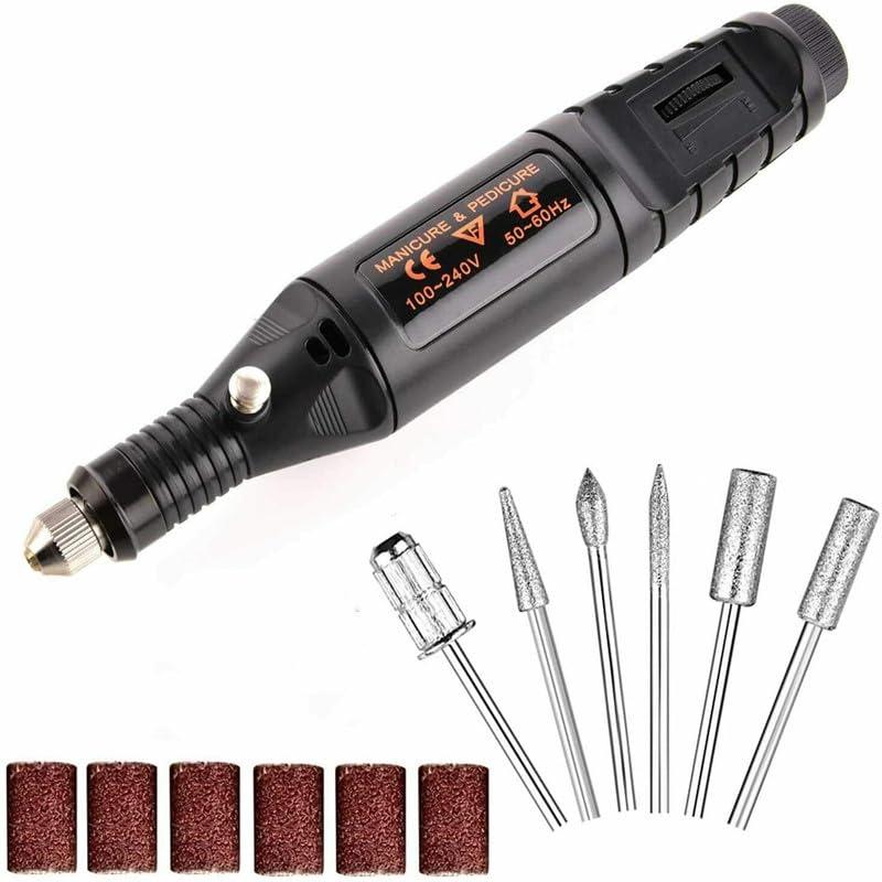 Lima per unghie elettrica con 6 accessori