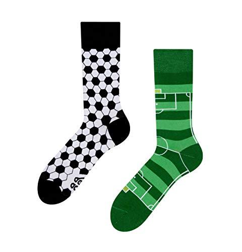 Dedoles Calzini Unisex Calcio Verde Taglia 43-46