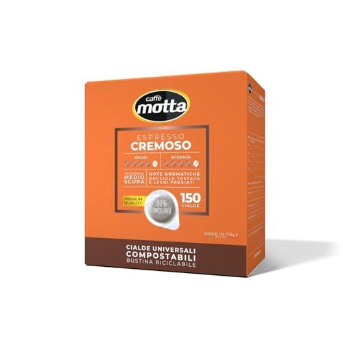 Caffè Motta Cialde ESE 44mm Espresso Cremoso - 150 Cialde Compostabili
