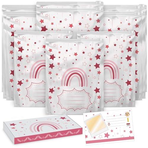 Lilnjoy Sacchetti Cambio Neonato Ospedale (Rosa) - 15 Pz