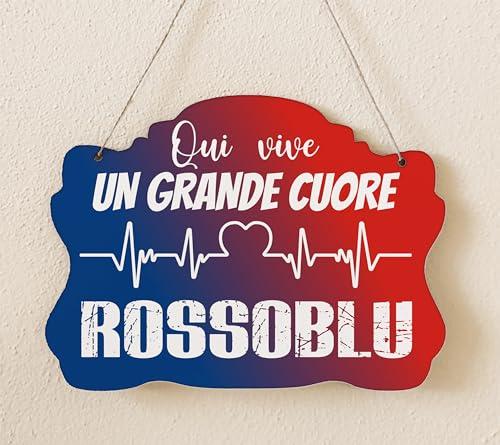 Targhetta Decorativa Personalizzabile per Tifosi e Sportivi - VESTIPASSIONI