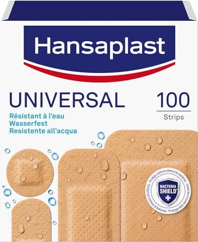 Hansaplast Cerotti UNIVERSAL, 100 Pezzi in 4 Formati