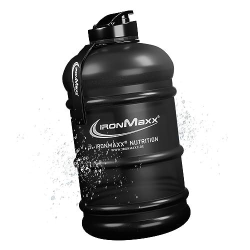 IronMaxx Water Gallon - Frosted Black 2200ml