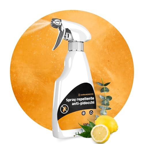 Spray Repellente Pidocchi - 500ml - Protezione Tessuti e Arredi
