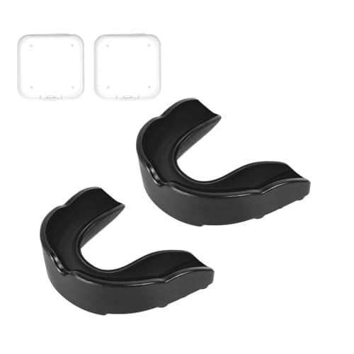 Flintronic Paradenti Sportivo Nero per Adulti e Bambini