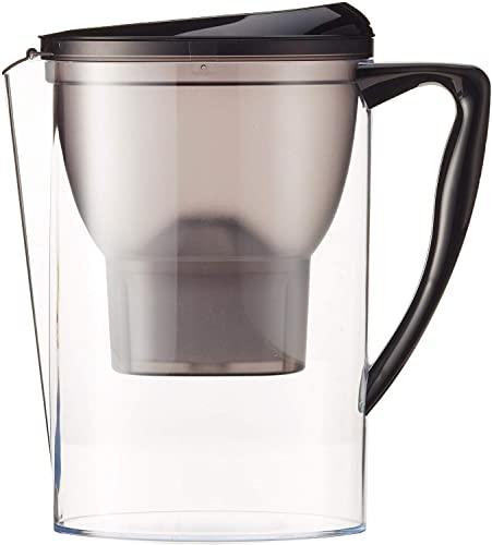 Caraffa Filtrante Acqua Amazon Basics 2.3L Nera