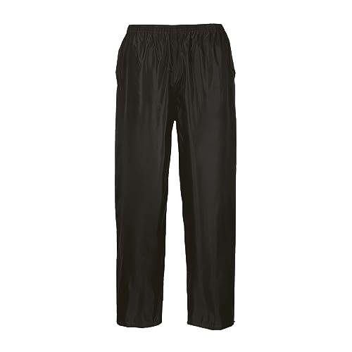 Portwest Pantaloni Impermeabili Classic Nero Taglia M