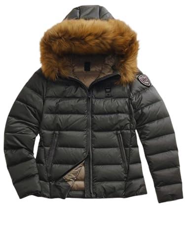 Blauer Piumino A Righe Arcadia Nero