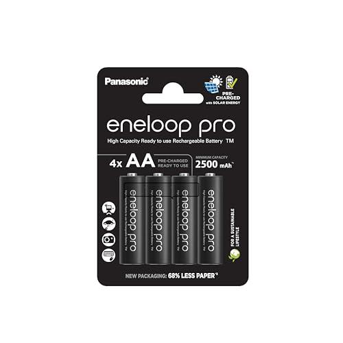 eneloop pro, batterie ricaricabili AA/Mignon, confezione da 4