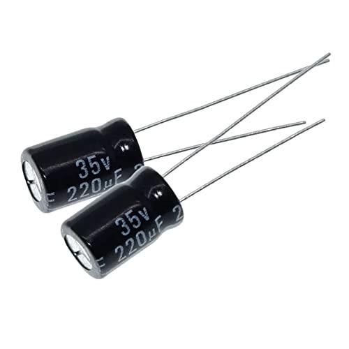 EFARMA Condensatori elettrolitici 35V 220uF (20 pezzi)
