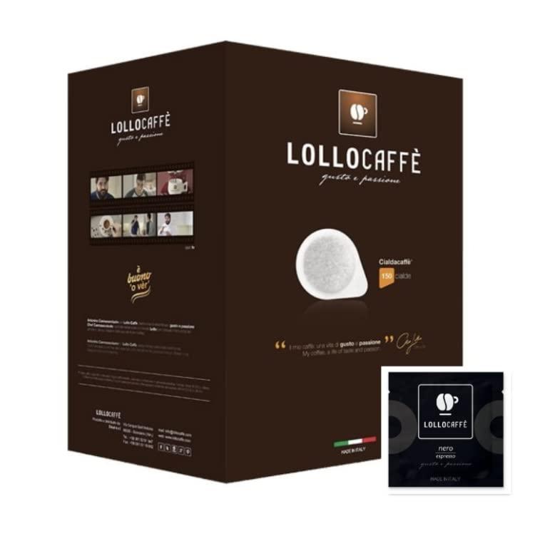 Lollo Caffè Box Cialde Miscela Nera 150