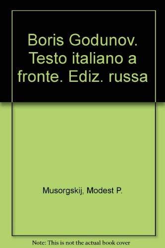 Boris Godunov. Testo italiano a fronte. Ediz. russa