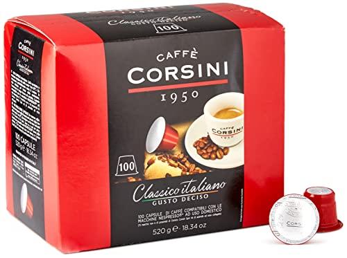 Caffè Corsini Classico Italiano - 100 Capsule Compatibili Nespresso®*