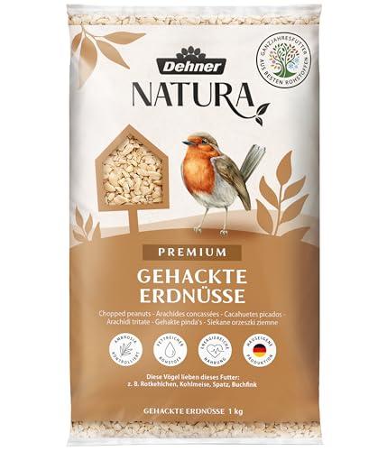 Dehner Natura Premium Mangime per Uccelli Selvatici Arachidi Tritate 1 kg