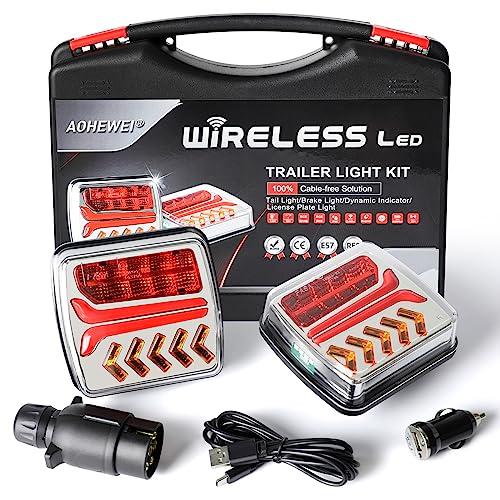 Luci posteriori per rimorchio senza fili AOHEWEI