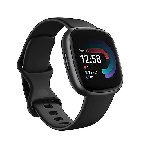 Fitbit Versa 4 Smartwatch Fitness GPS Nero/Grigio Grafite