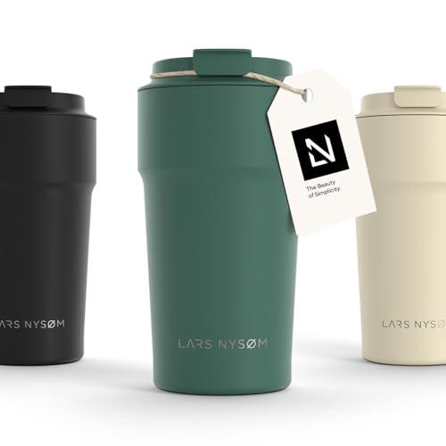 LARS NYSØM Tazza Termica da Viaggio 500ml - Pine Green