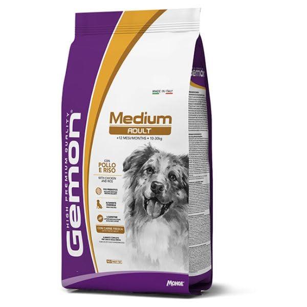 Monge Gemon Medium Adult con Pollo e Riso - 15 Kg